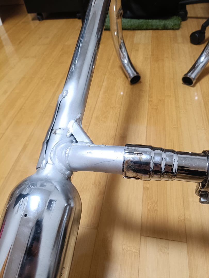 w800純正マフラー　型式EJ800B　k690マフラー　美品