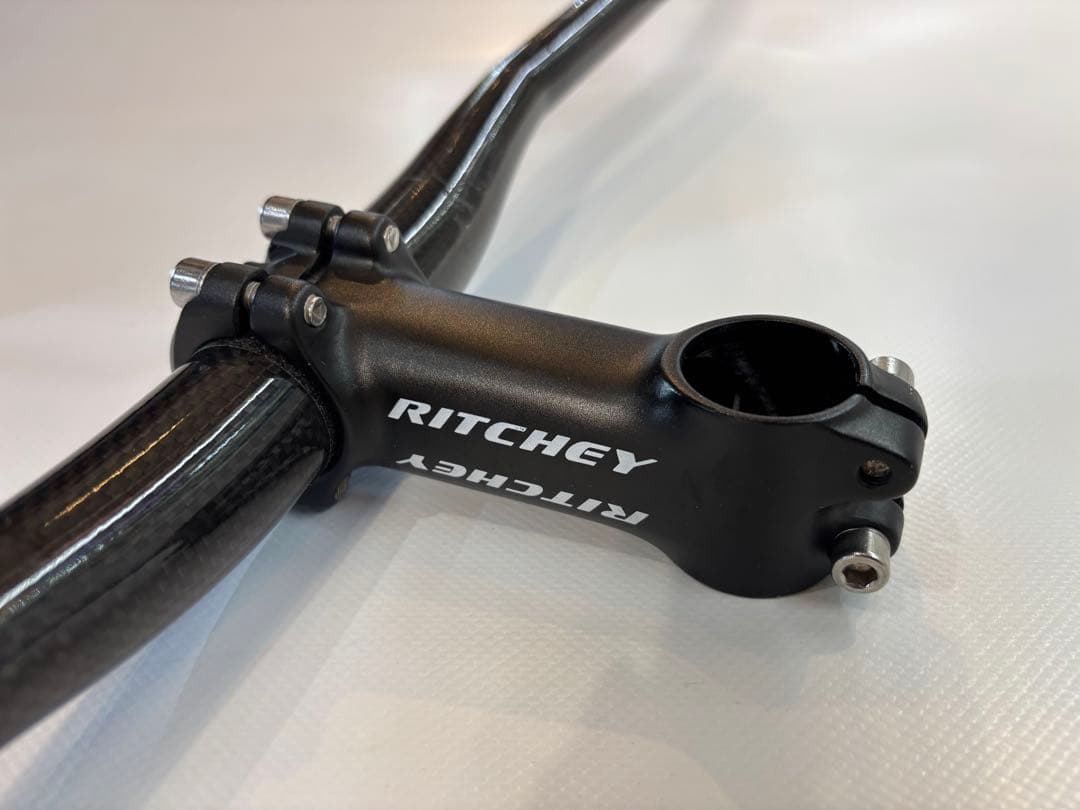 ☆RITCHEY WCS カーボンハンドルバー&アルミステム　セット
