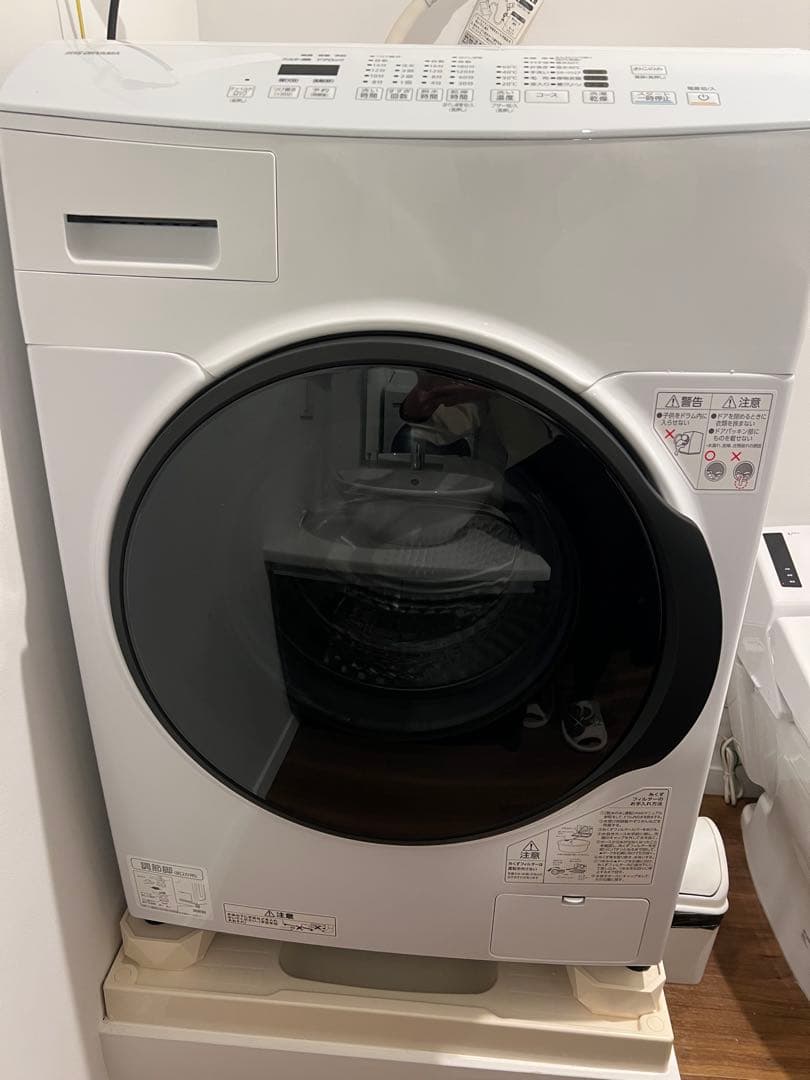 SHARP ドラム式洗濯乾燥機 ES-S7K-CR