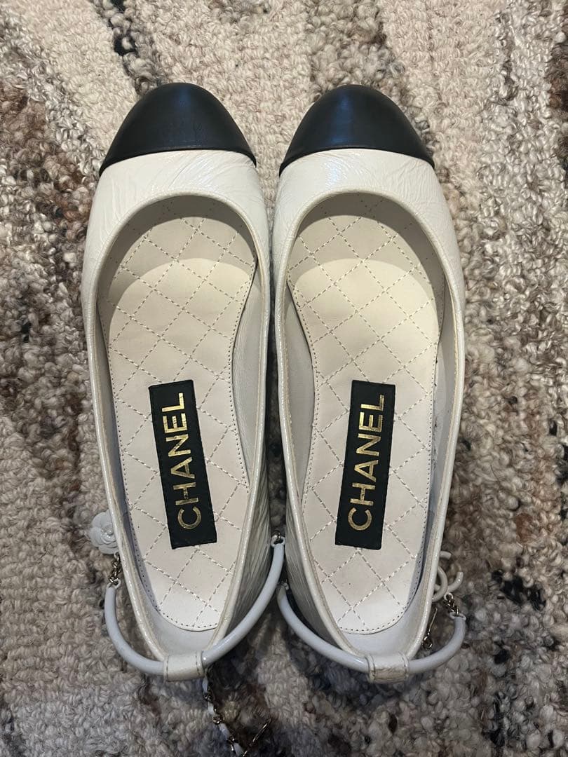 CHANEL シャネル カメリア バレリーナ 34