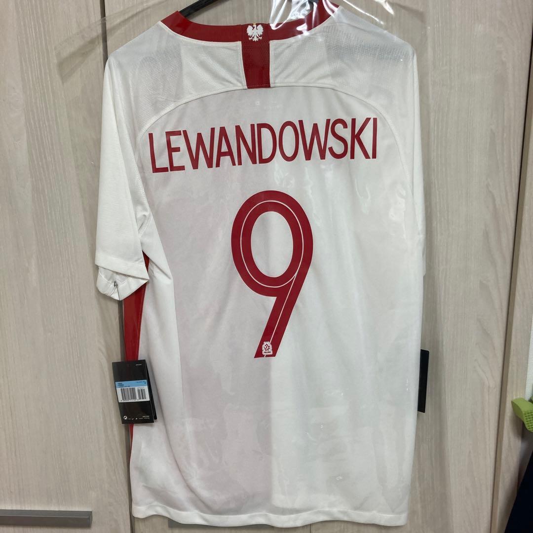 新品正規品ポーランド代表100周年ユニフォームLEWANDOWSKI 9番