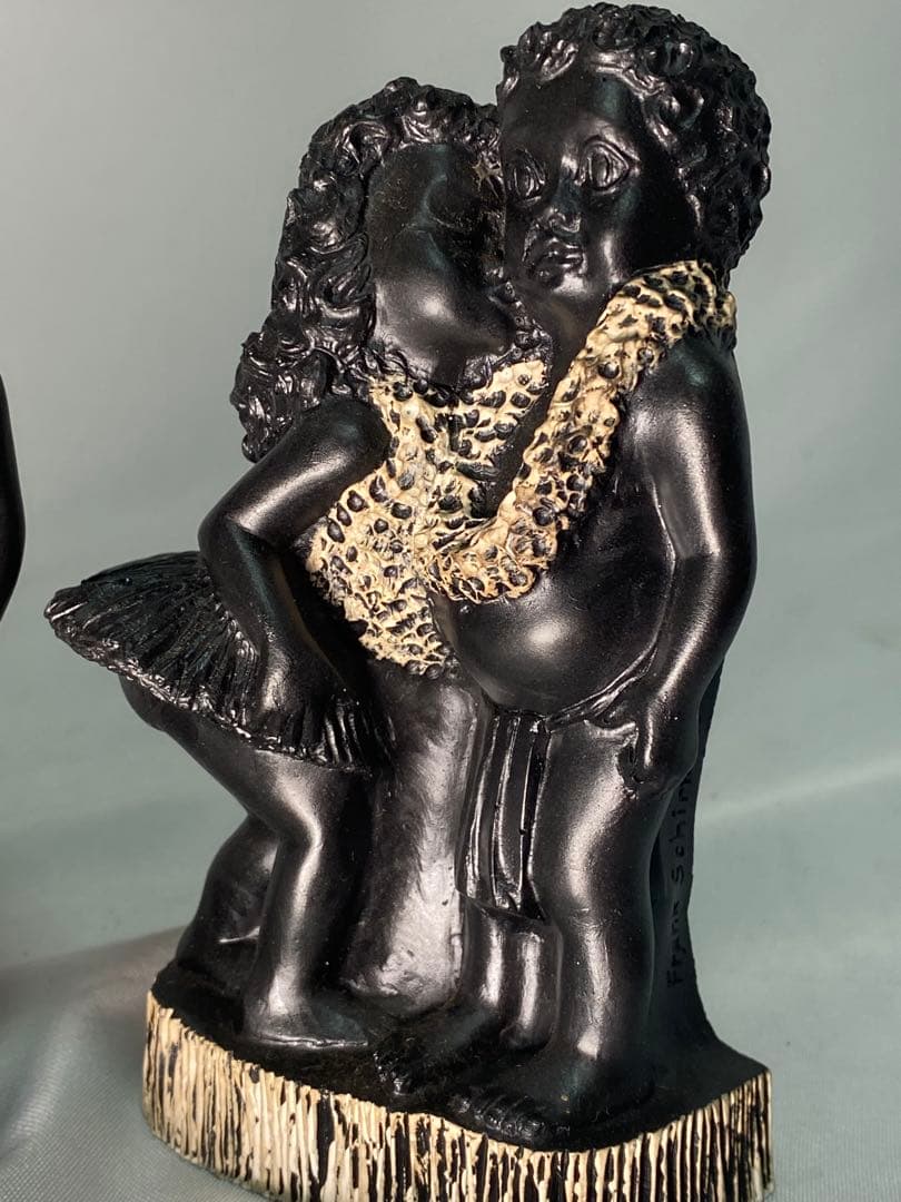 1607❣️ frank schirman THE KISS 黒珊瑚　2点セット