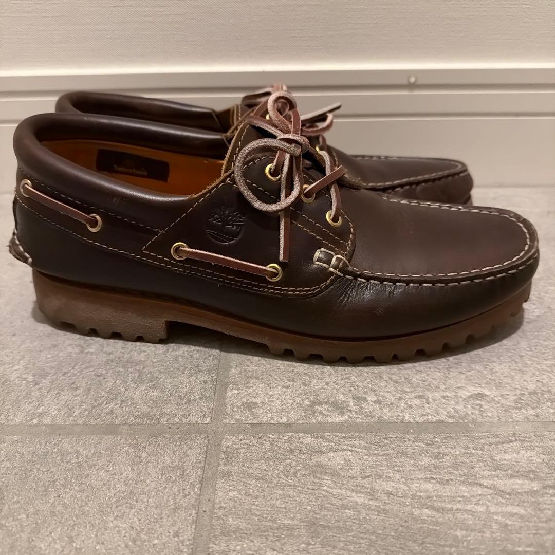 【24h限定値下げ！！】Timberland 3eye クラシックラグ　ブラウン