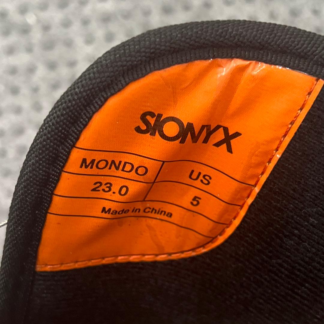 数回使用 レディース 23cm SIONIX atop ダイヤルブーツ