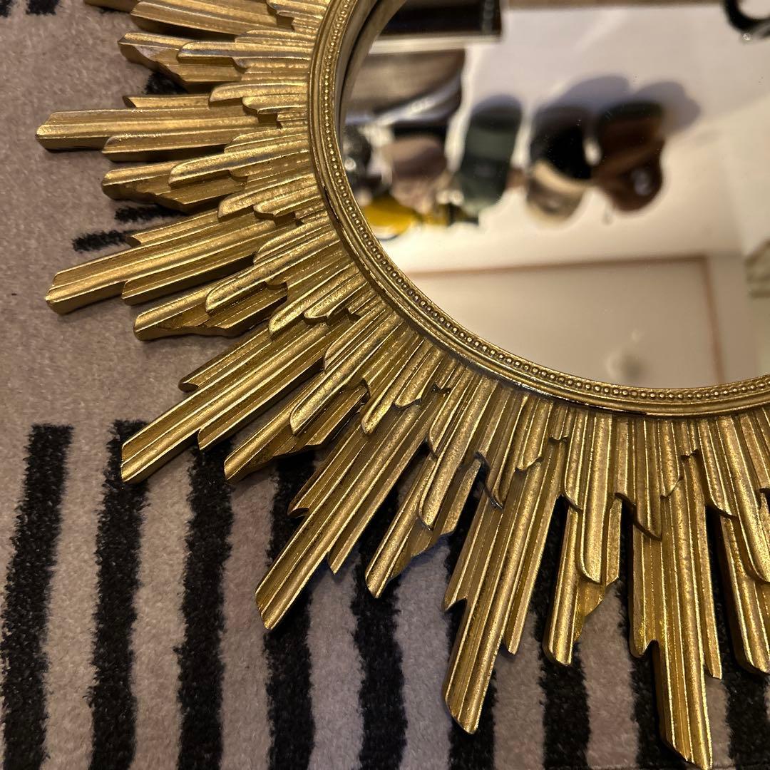 【-れじん-様】専用 ザラホーム ZARA  太陽型 ウォールミラー