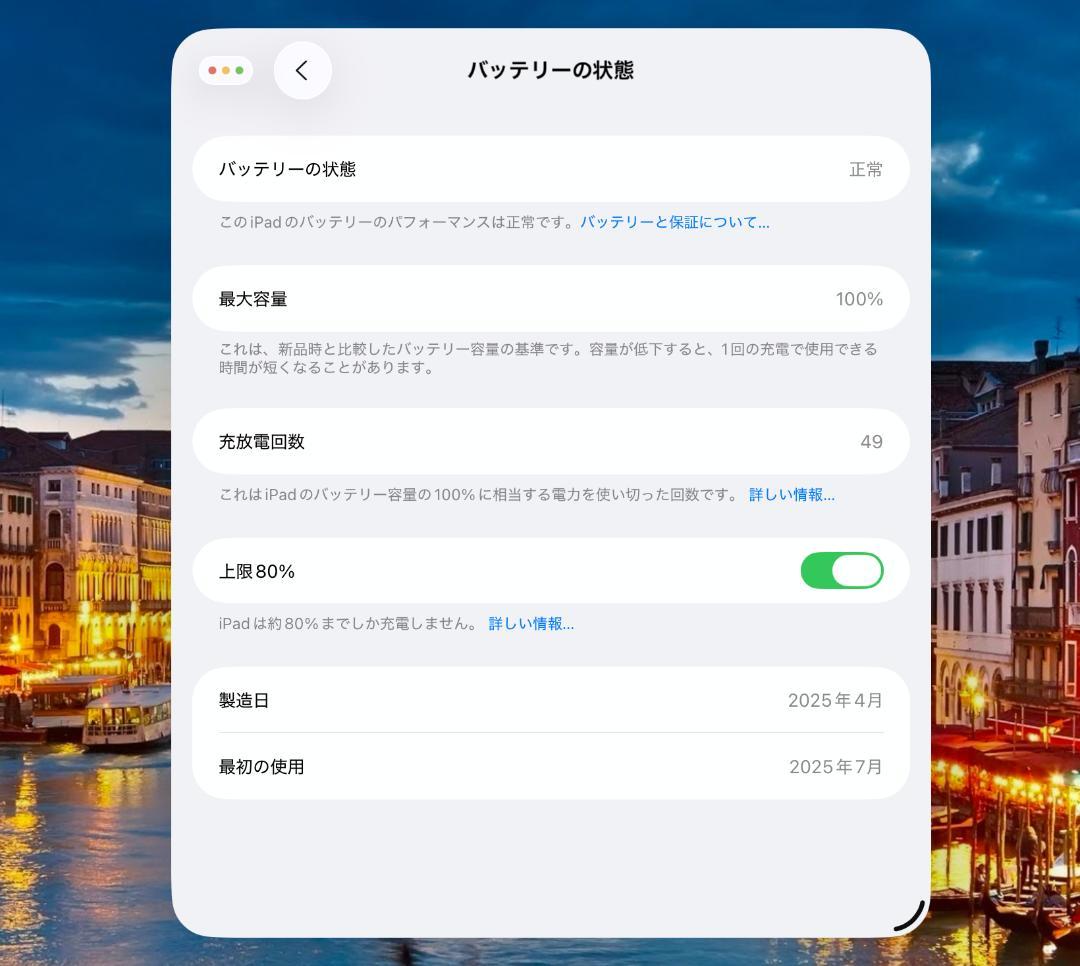 iPad Air M3 + ApplePencil Pro+ケース（オマケ）