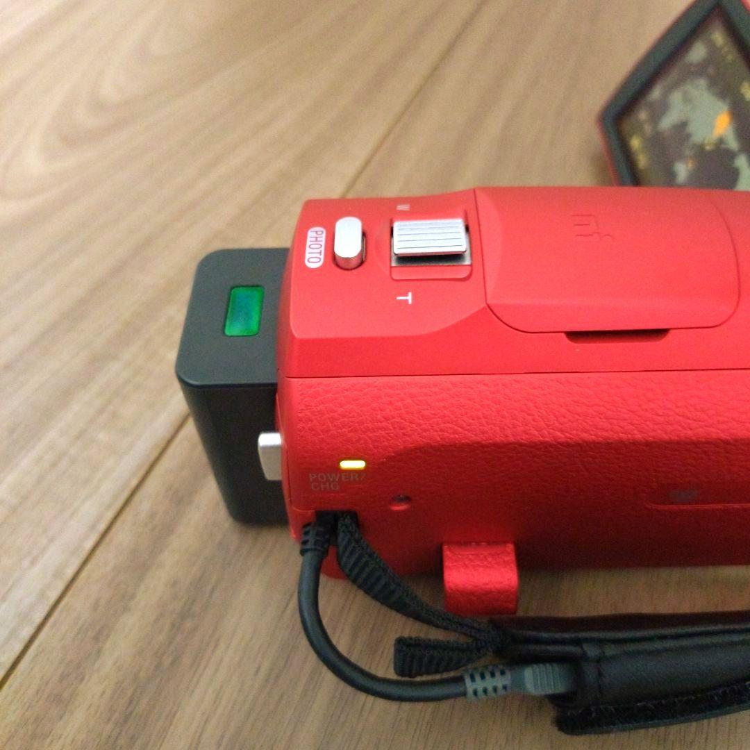 【美品】SONY ハンディカム HDR-CX680 レッド