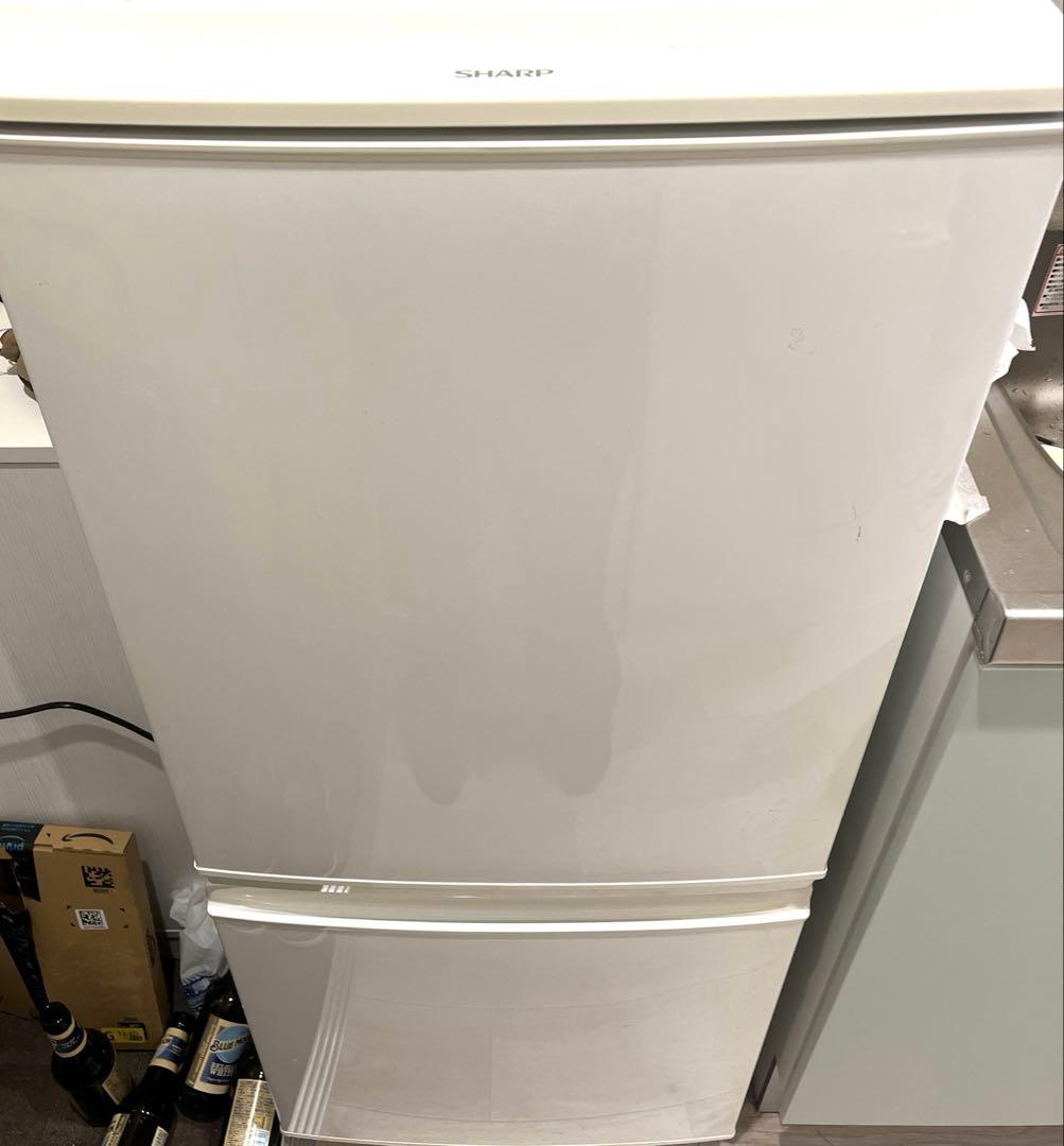 SHARP2014年製137L冷蔵庫 ホワイト 送料/設置無料