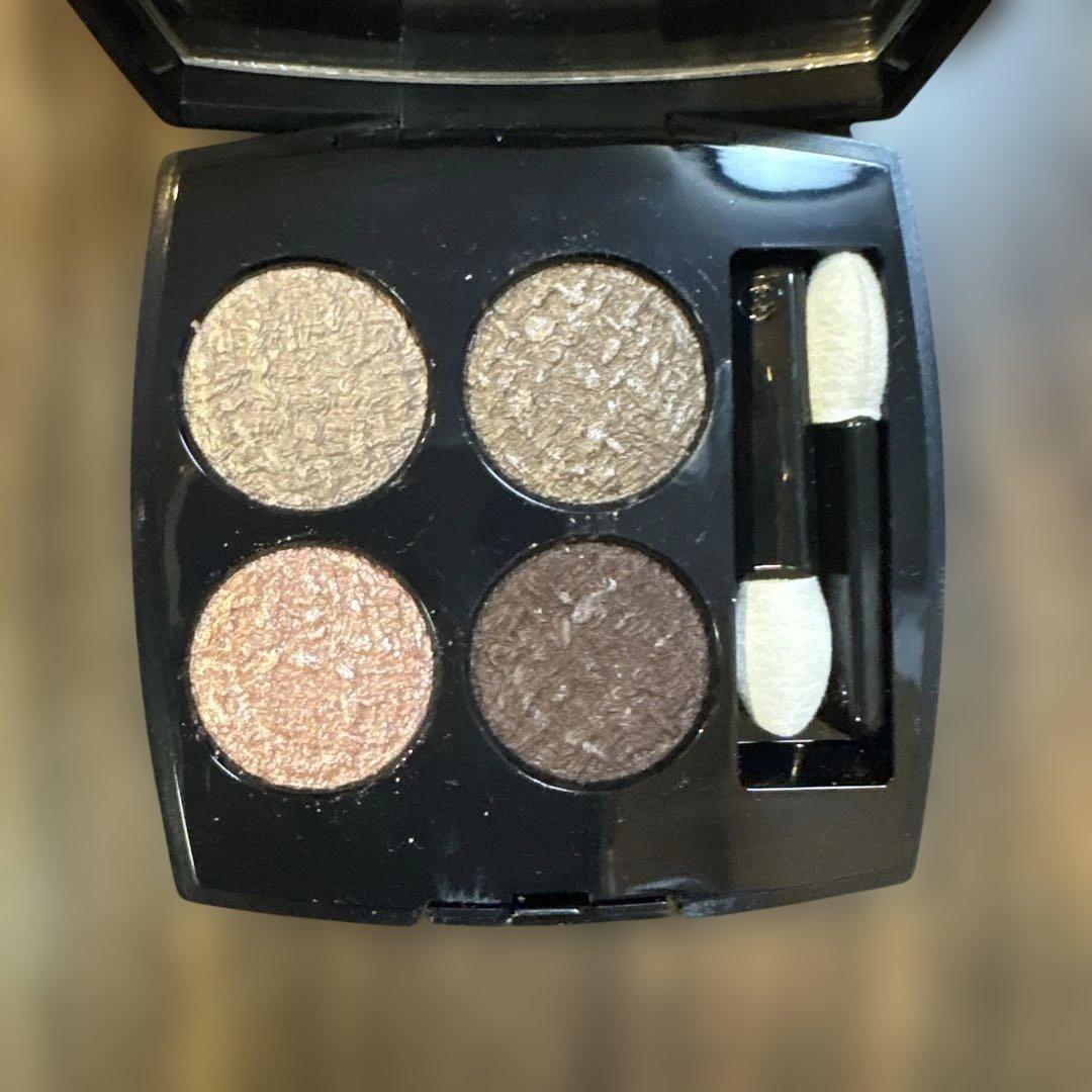 CHANEL レキャトルオンブル ツイード 04 ツイードブランエローズ