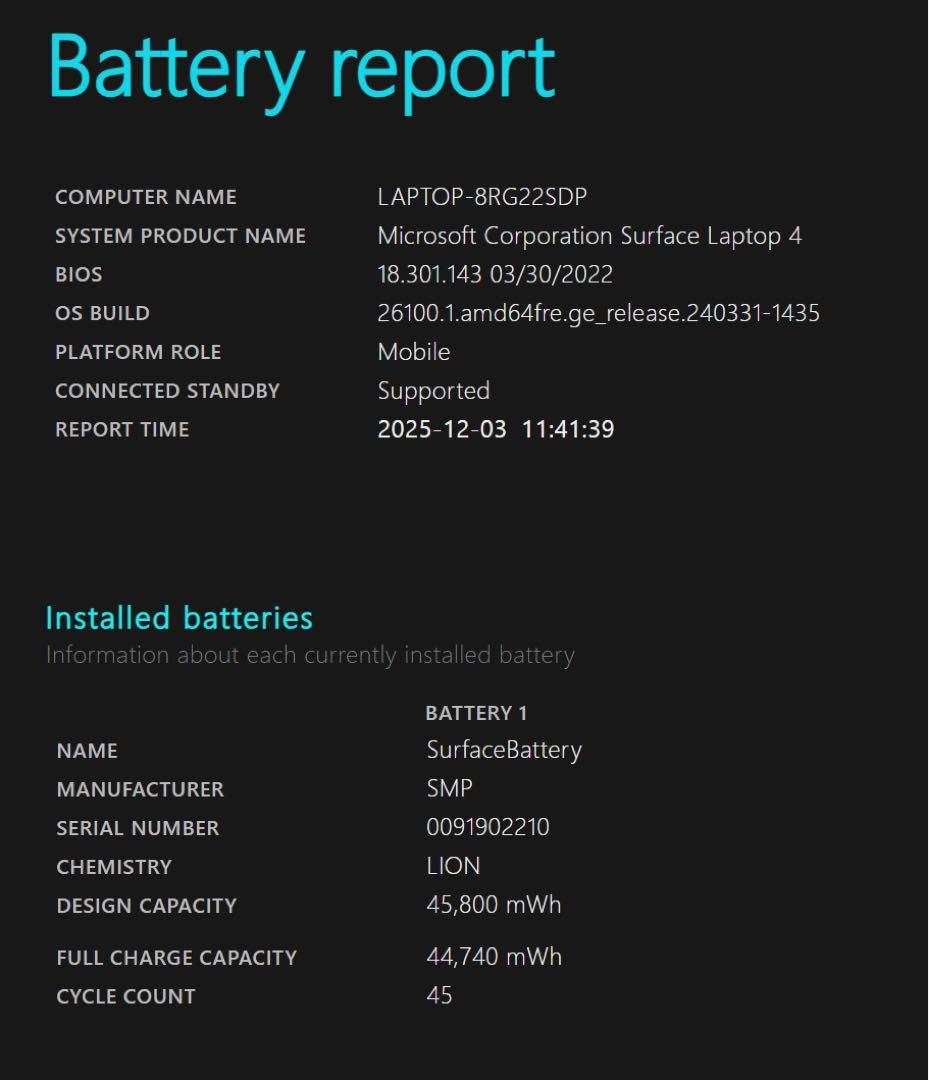 Surface Laptop4/高性能i7/メモリ16GB/office2024