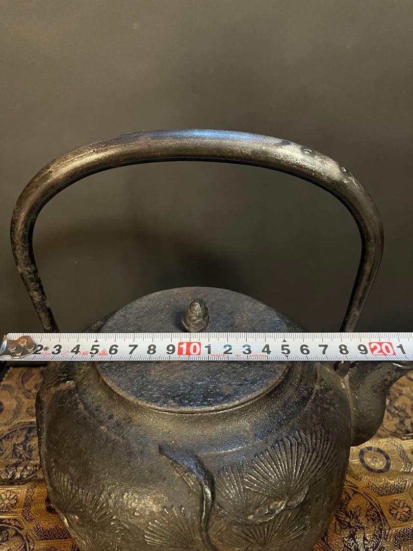 鉄瓶 茶道具 南部鉄器 アンティーク 湯沸かし 金属工芸 煎茶道具 茶器 鉄器