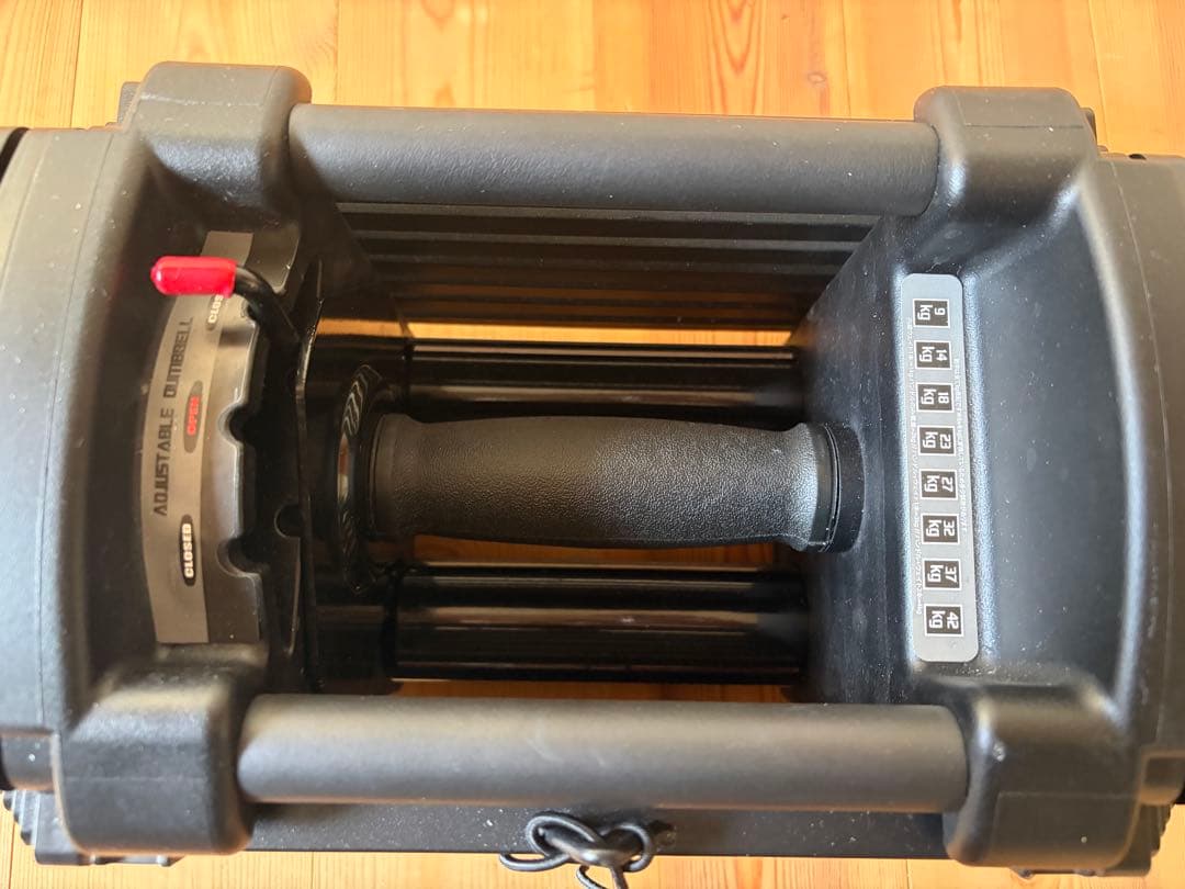 [ほぼ新品]TOP FILM ブロックダンベル 可変式ダンベル42kg①