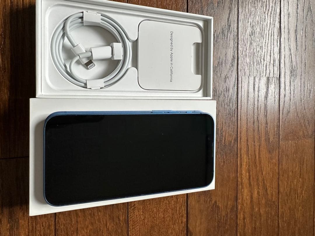 Apple iPhone 13 miniブルー 本体　純正バッテリー99%