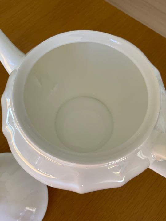 リチャードジノリ　ティーポット、プレート3点 　箱付き