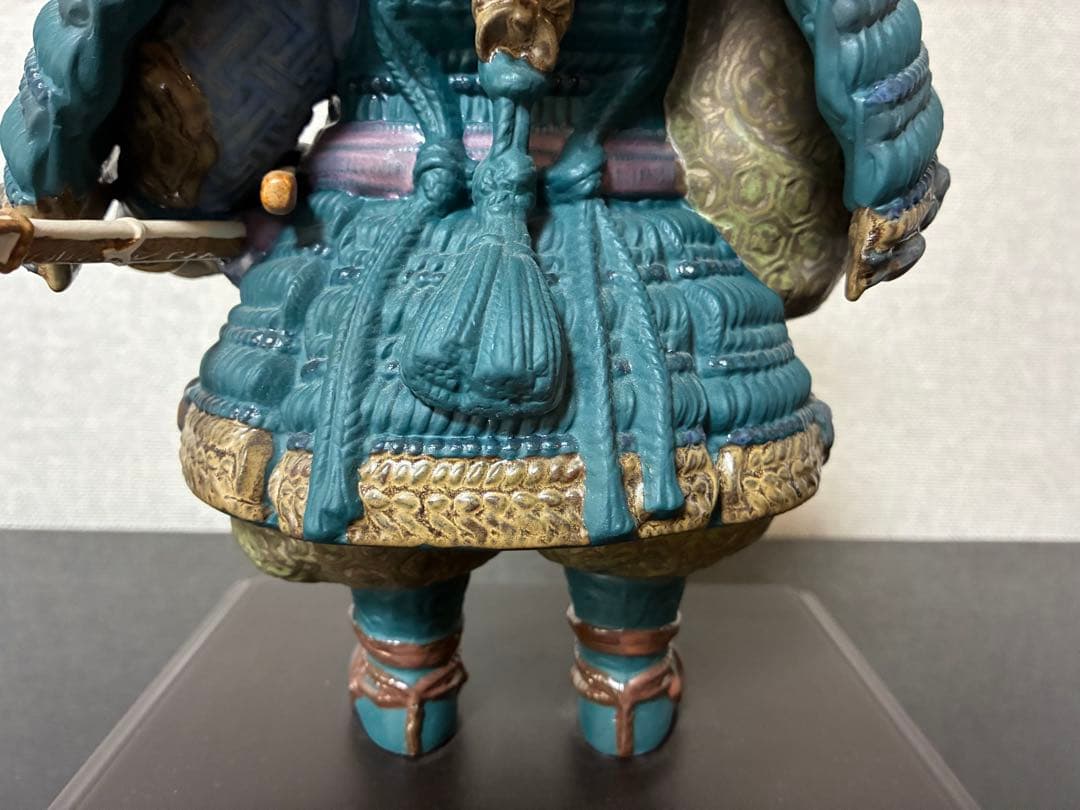 リヤドロ　若武者　五月人形　難あり