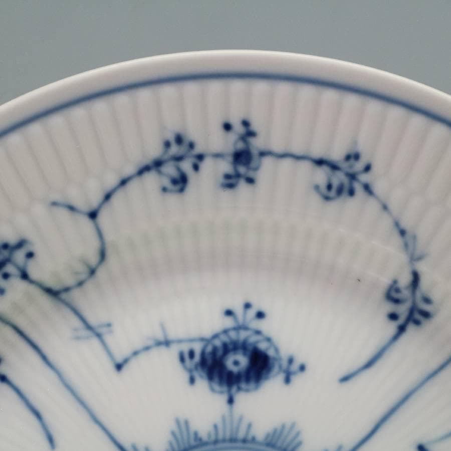 ロイヤルコペンハーゲン ブルーフルーテッドプレイン 19cmプレート 6枚セット