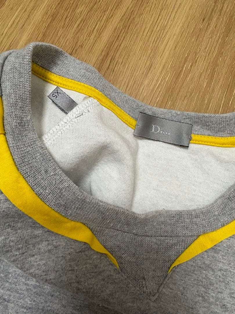 ディオールオム　スウェット　グレー　XS