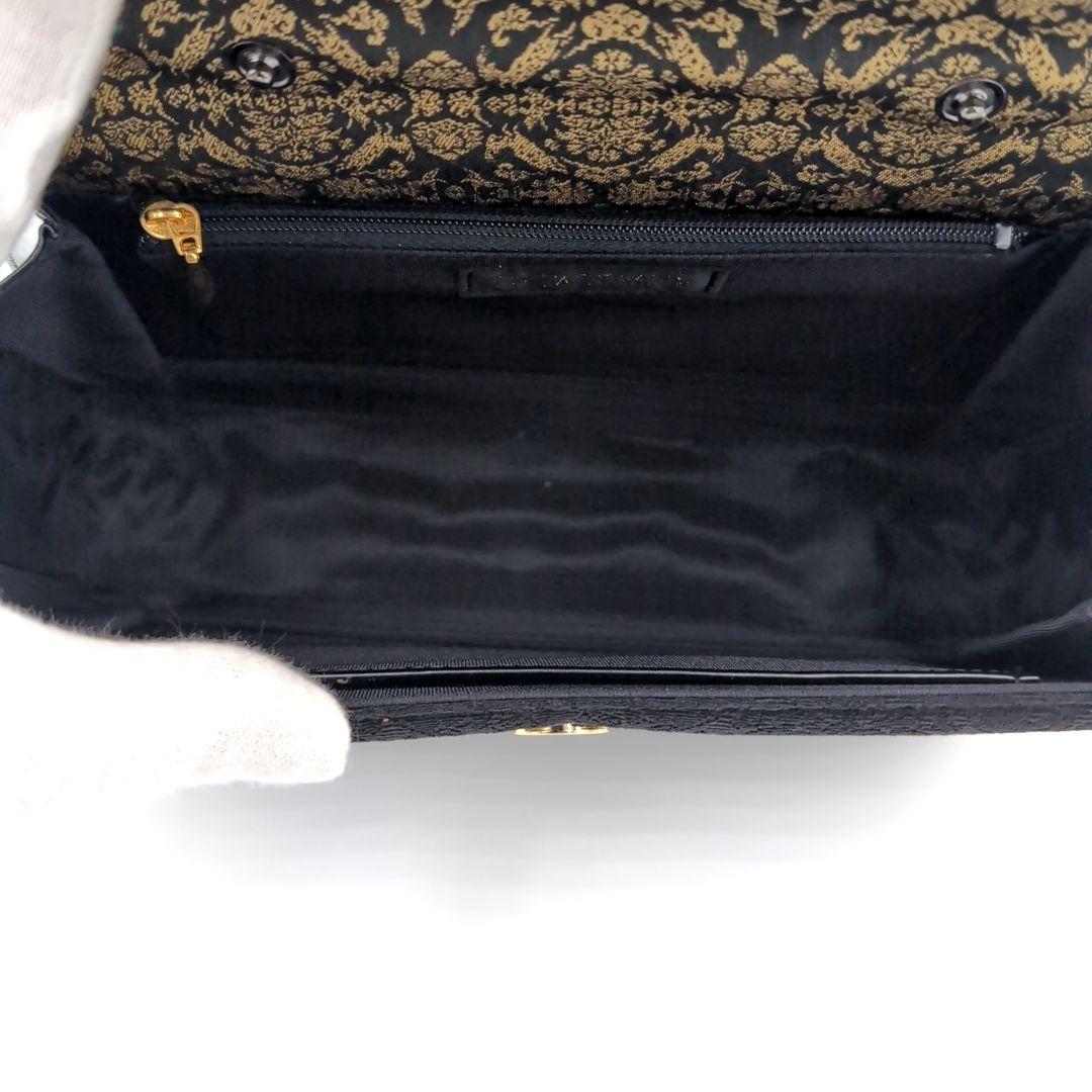 未使用級✨️ 龍村美術織物 3way 輪奈織 ブラックフォーマル 冠婚葬祭 黒