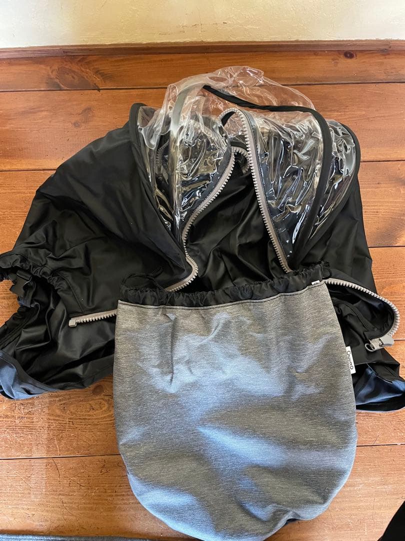 パナソニック　OGK PRBC-001DX チャイルドシート 黒　自転車　後部用