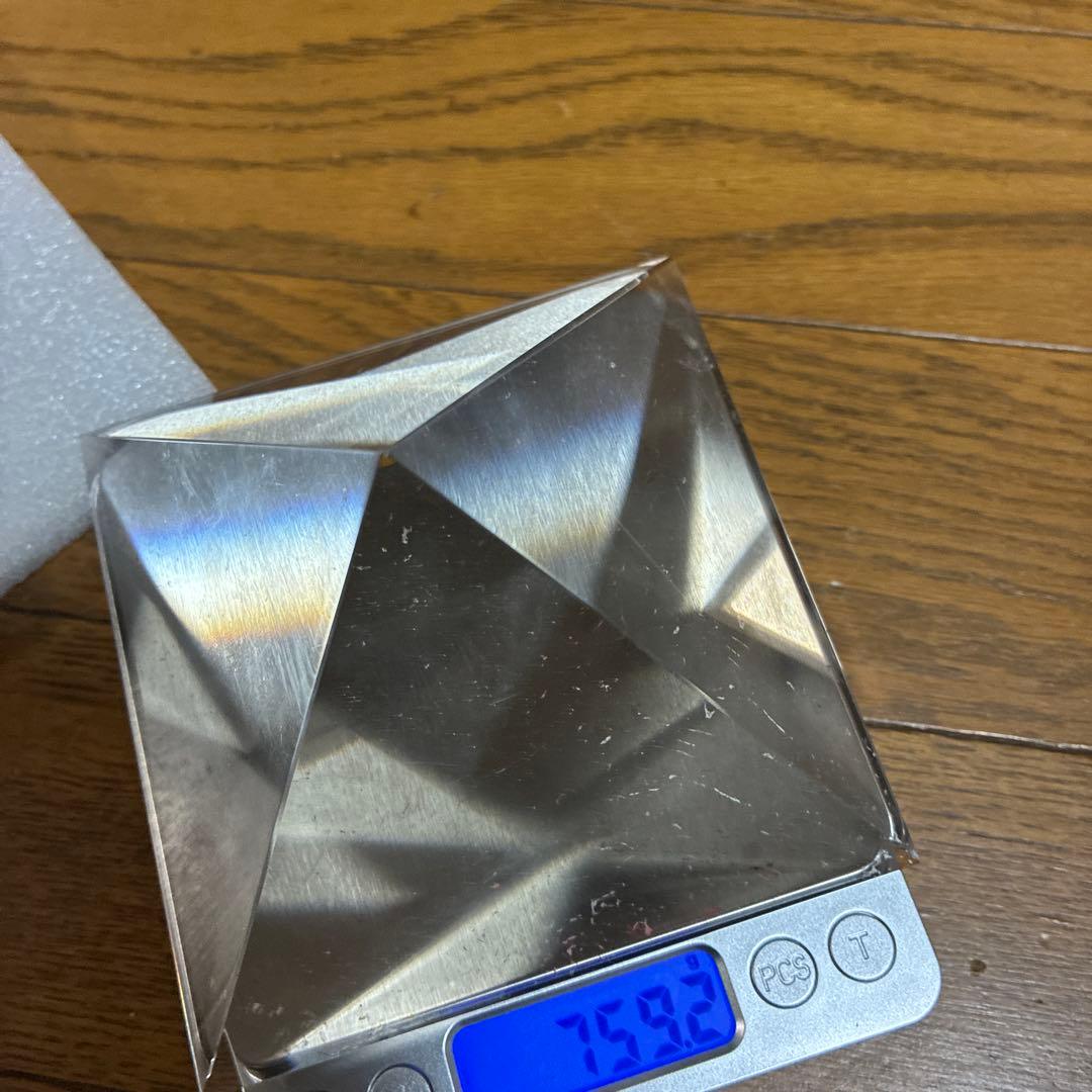 宇宙パワークリスタルピラミッド♡大サイズ♡透明感抜群!! 759g