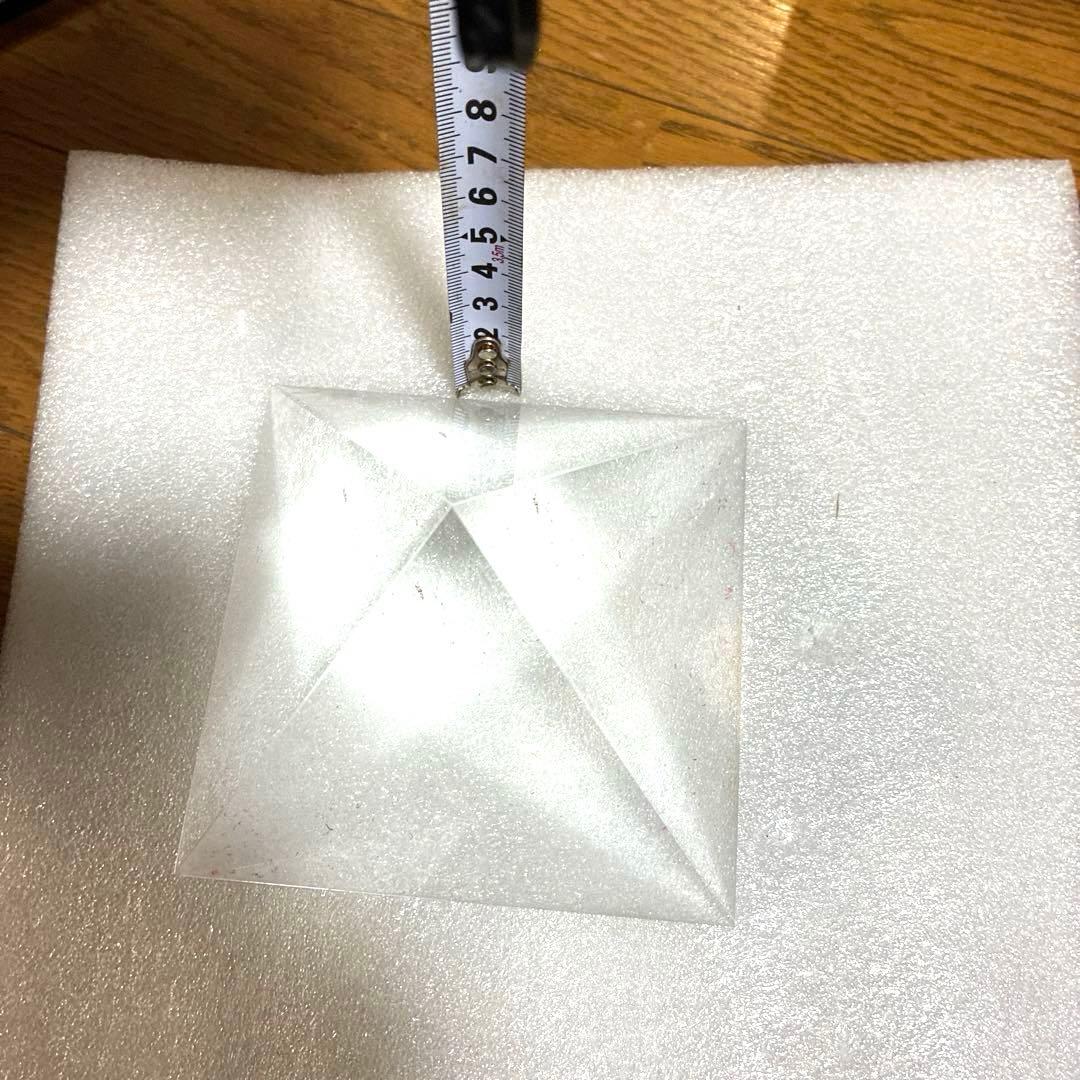 宇宙パワークリスタルピラミッド♡大サイズ♡透明感抜群!! 759g