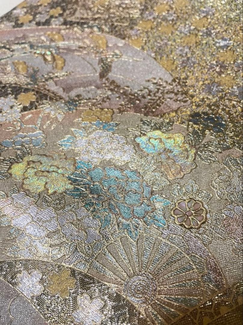 訪問着フルセット　辻ヶ花　金銀彩　螺鈿　正絹　結婚式　豪華　高級