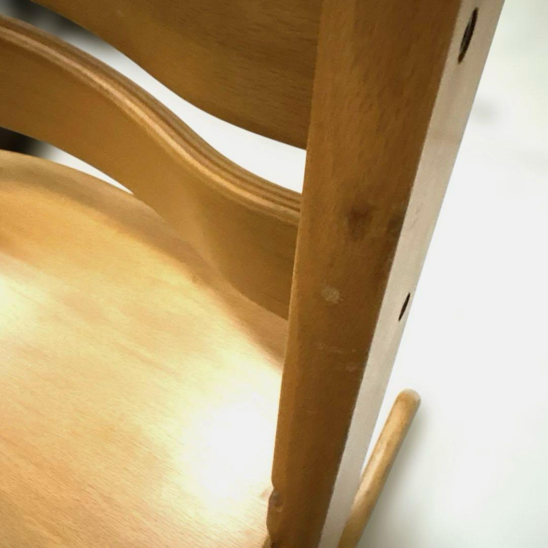 ストッケSTOKKEトリップトラップ　ナチュラル　シリアルナンバー0 取説付き