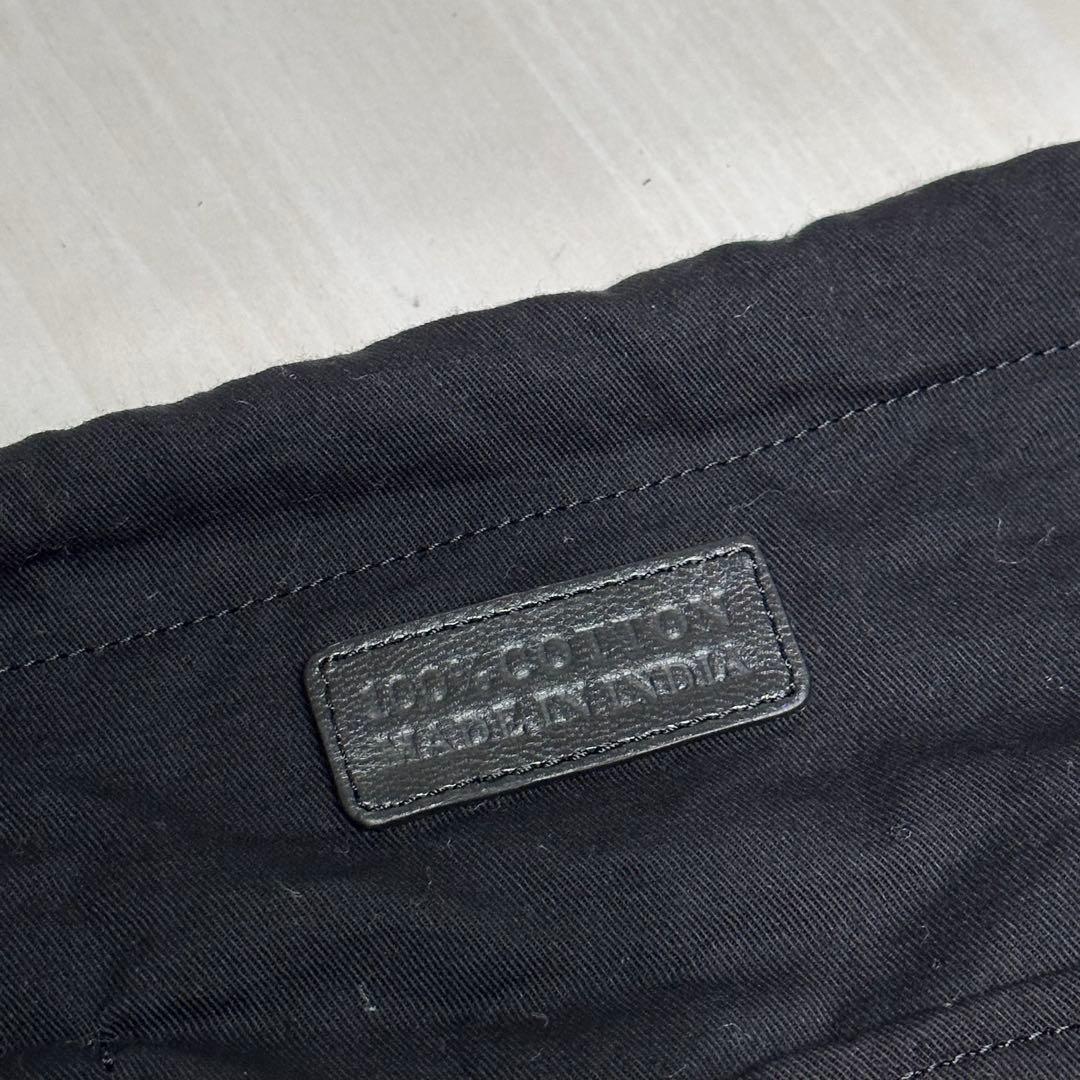 極美品☆ドラゴンディフュージョン☆トートバッグ☆ブラック☆本革☆バンブー