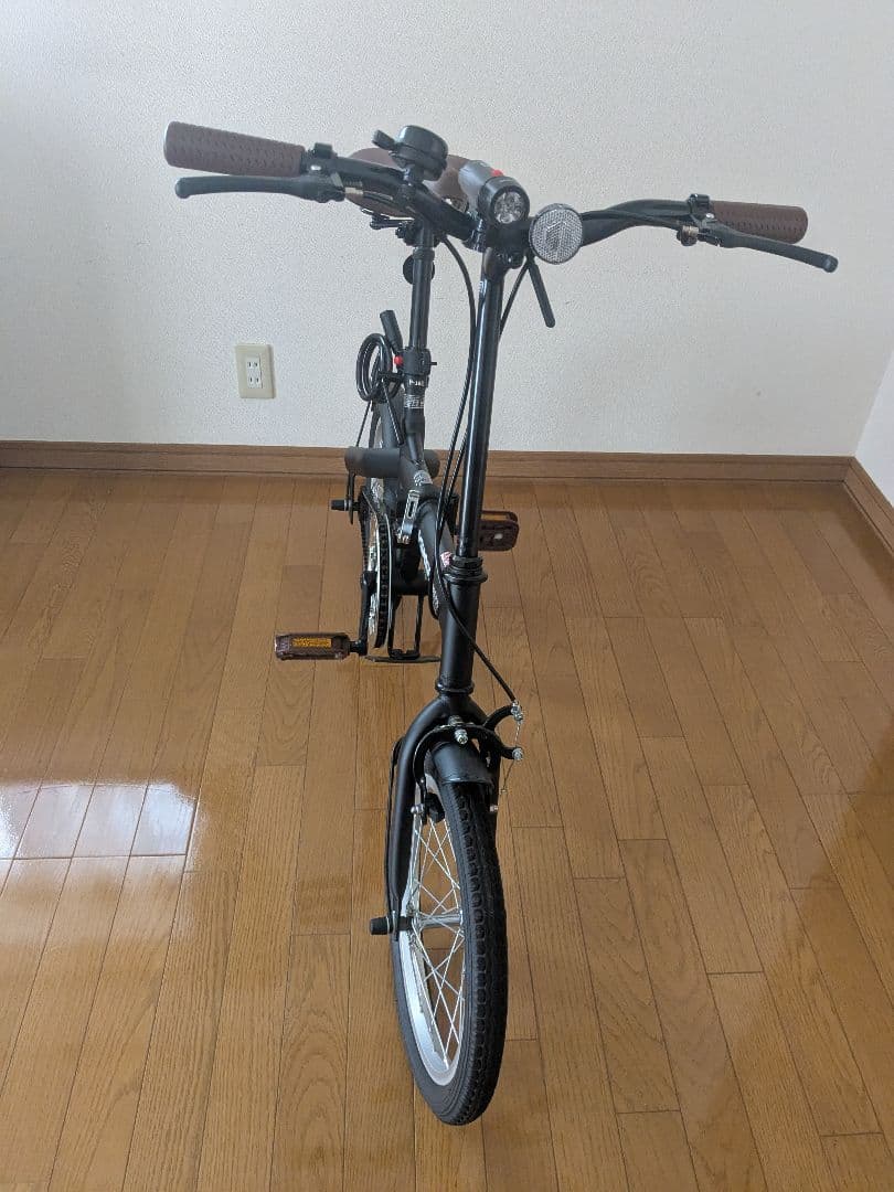 【美品】PROVOS 折りたたみ自転車 ブラック