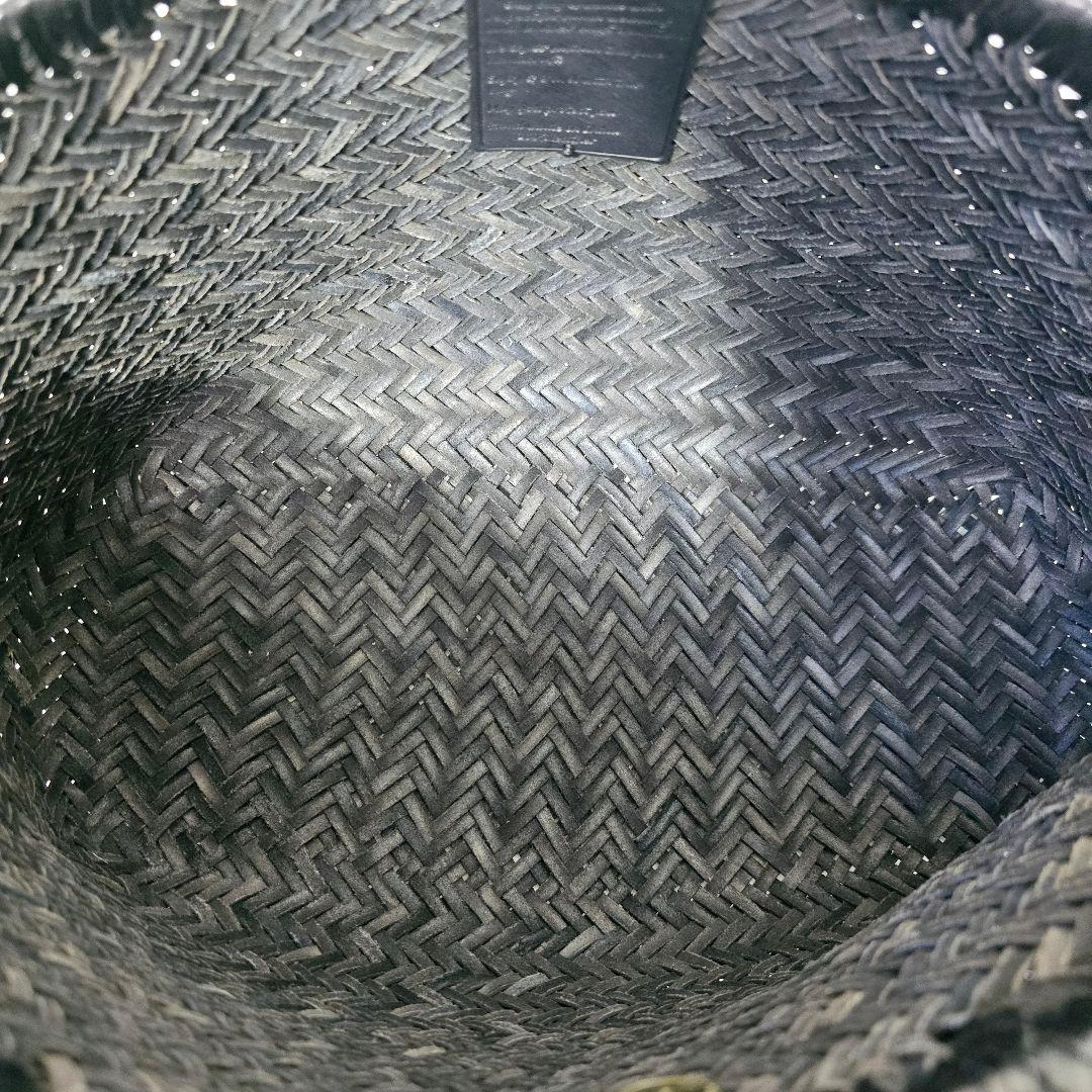 dragon diffusion レザー 編み込み カゴバッグ 大容量 トート