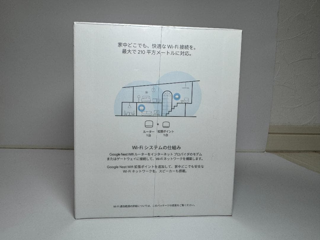 新品　Google Nest ルーターと拡張ポイント GA00822-JP