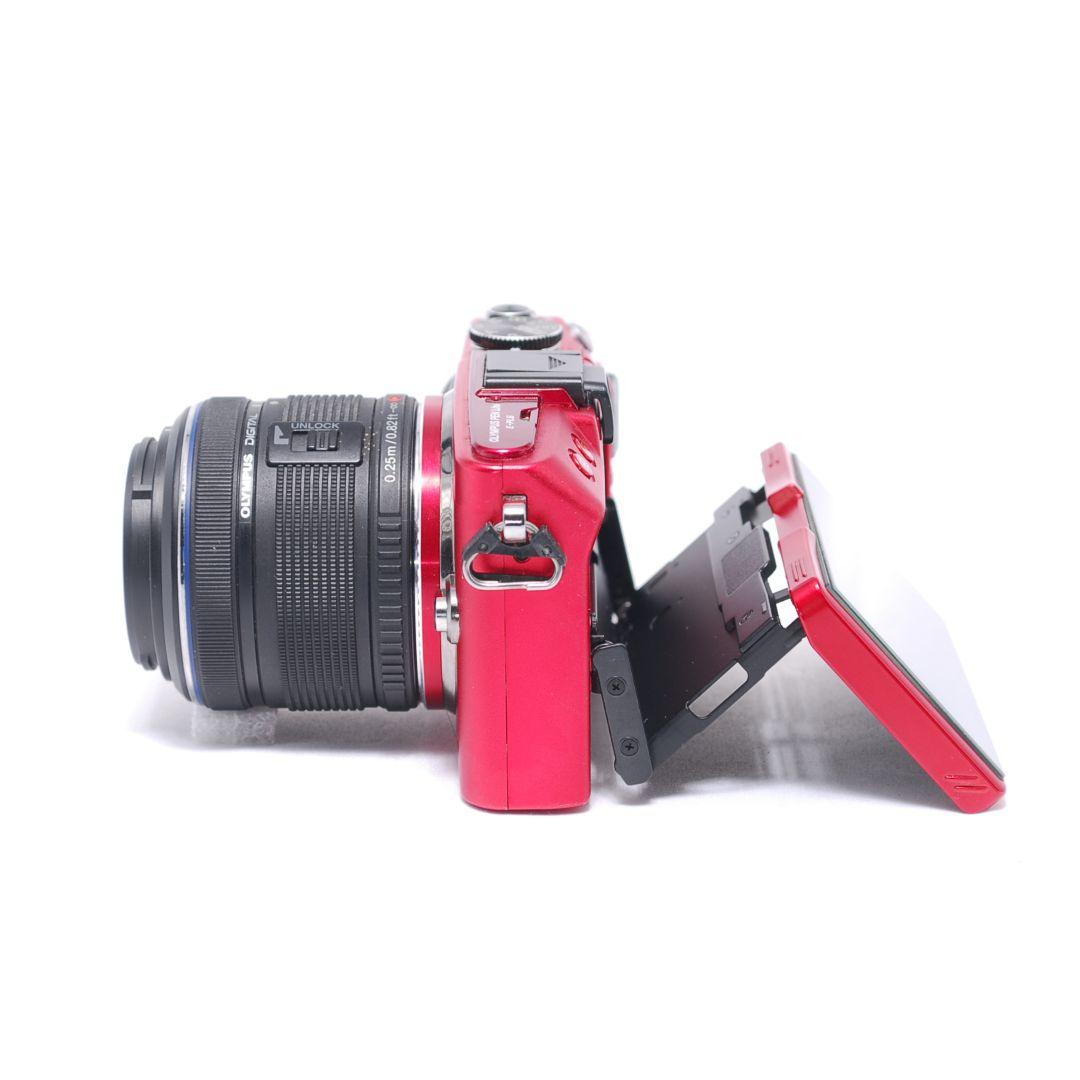 ❤即購入1000円OFF❤OLYMPUS PEN E-PL6 REDレンズキット