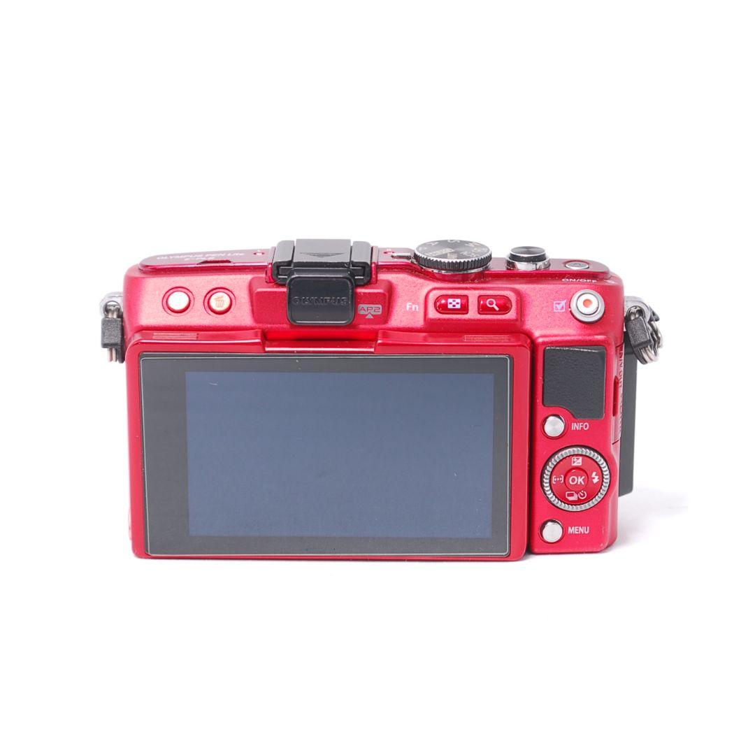 ❤即購入1000円OFF❤OLYMPUS PEN E-PL6 REDレンズキット