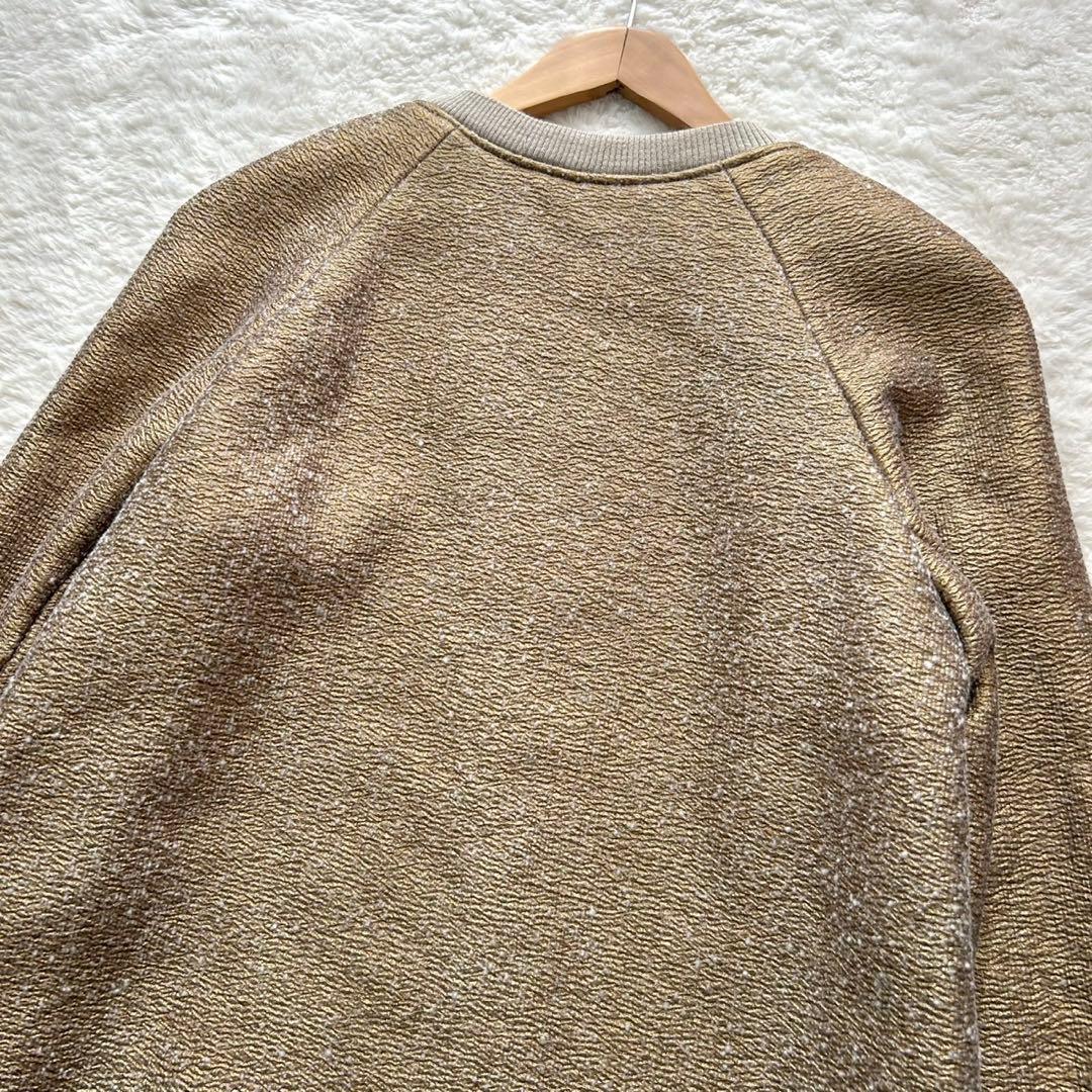 【美品】DRIES VAN NOTENフリンジ ウール プルオーバー 金