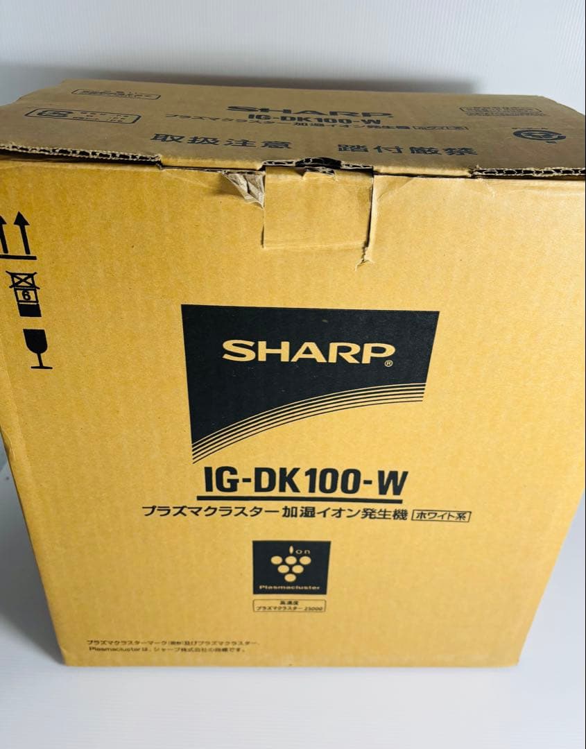 SHARP IG-DK100-W プラズマクラスター空気清浄機