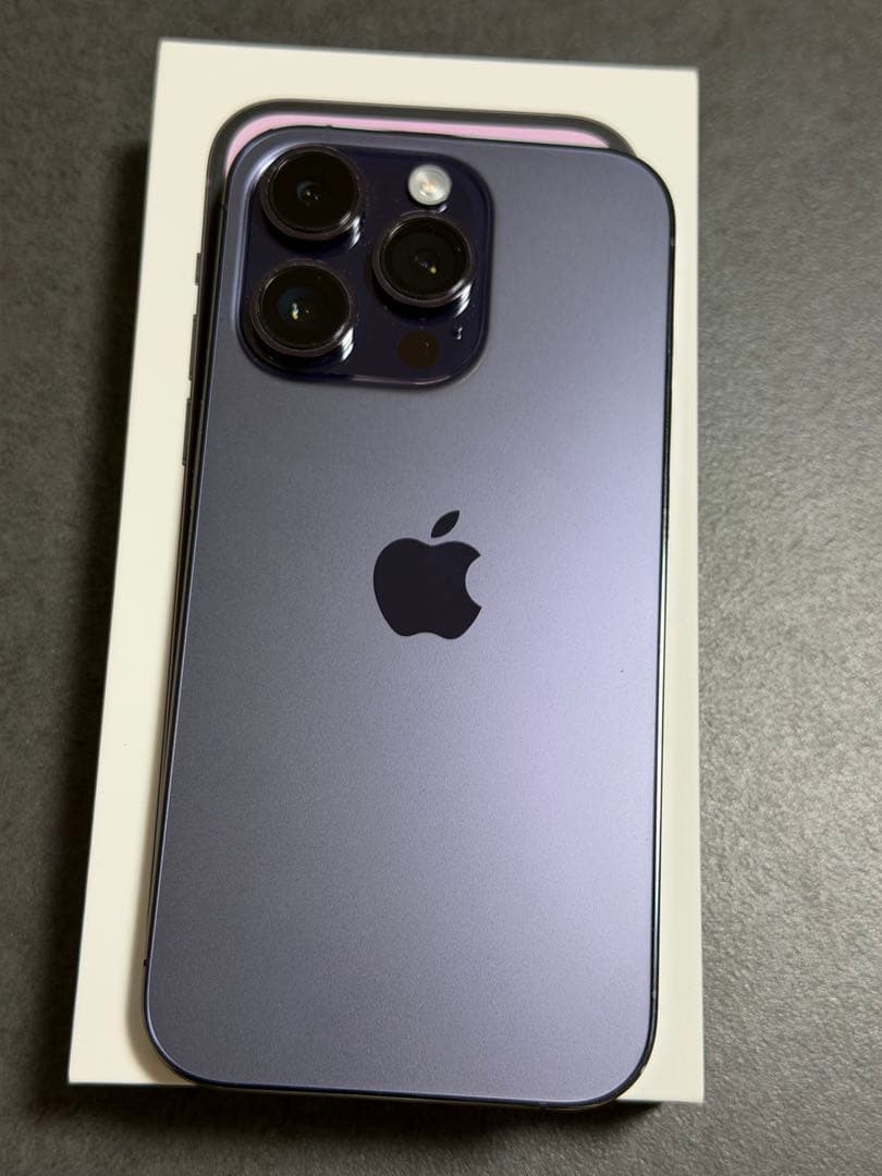 【美品】 iPhone 14 Pro 512GBディープパープル　SIMフリー