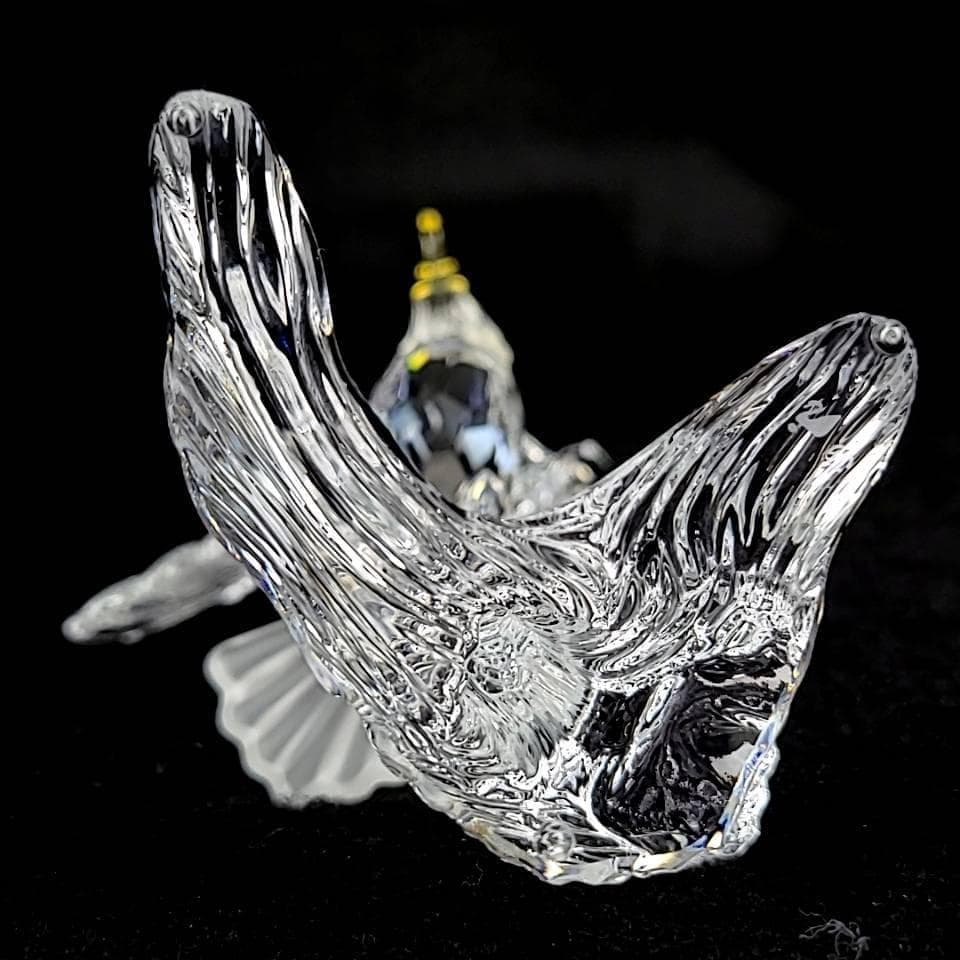 ●未使用級◆スワロフスキー　ハクトウワシ　置物　フィギュリン　箱つき 1