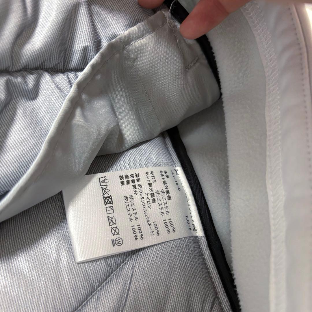 大きいサイズ テーラーメイド ベスト 中綿 グレー ジップ ゴルフウェア