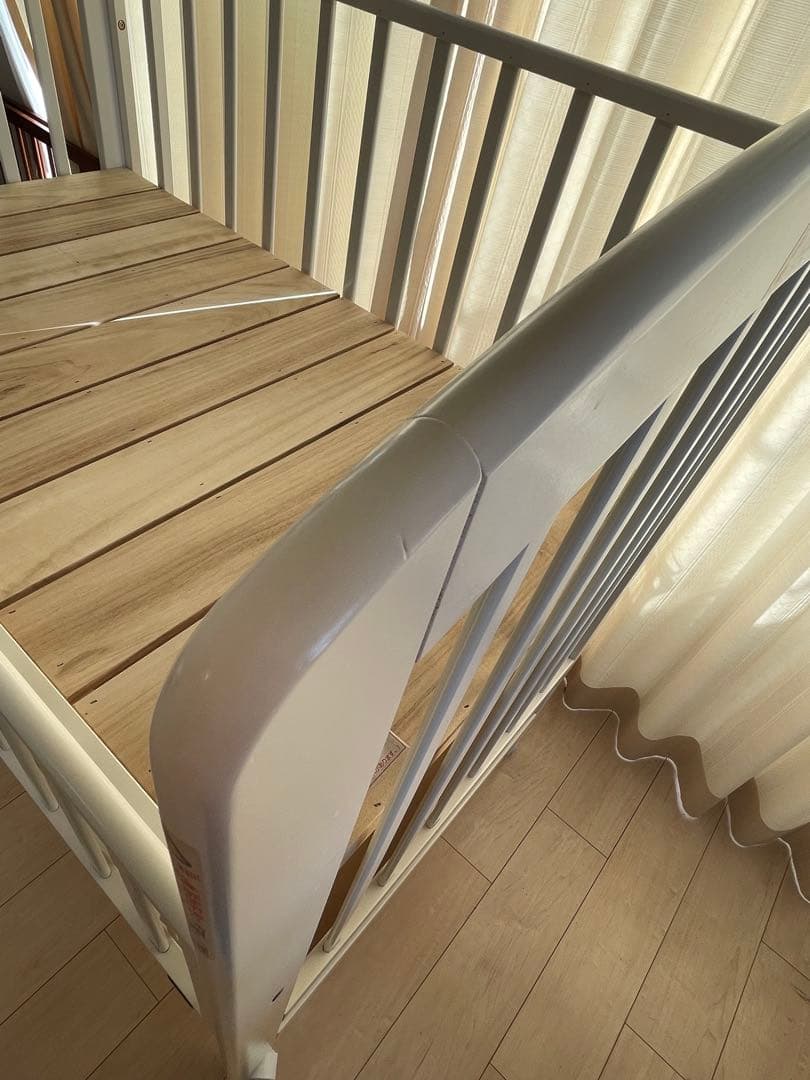 ◎布団セット◎ カトージ ベビーベッド ハイポジションベビーベッド アーチ