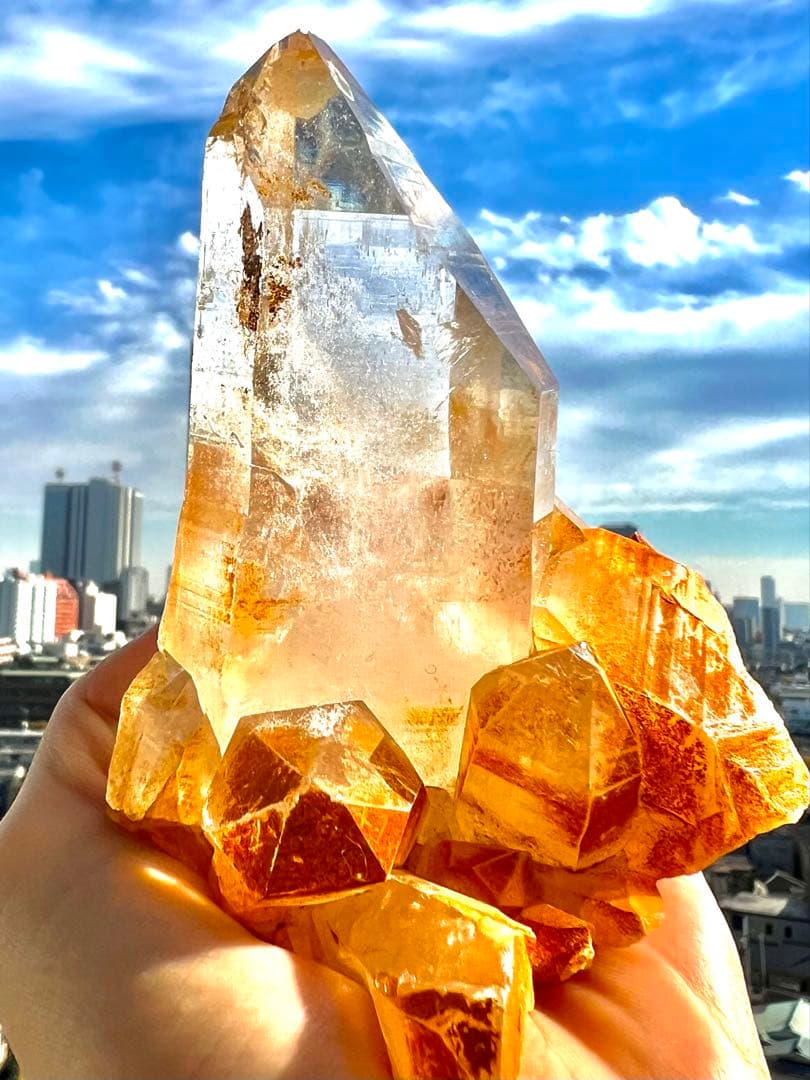 限定価格✨美✨希少✨AAAAAゴールデン ガネッシュヒマール ✨黄金の太陽神殿✨