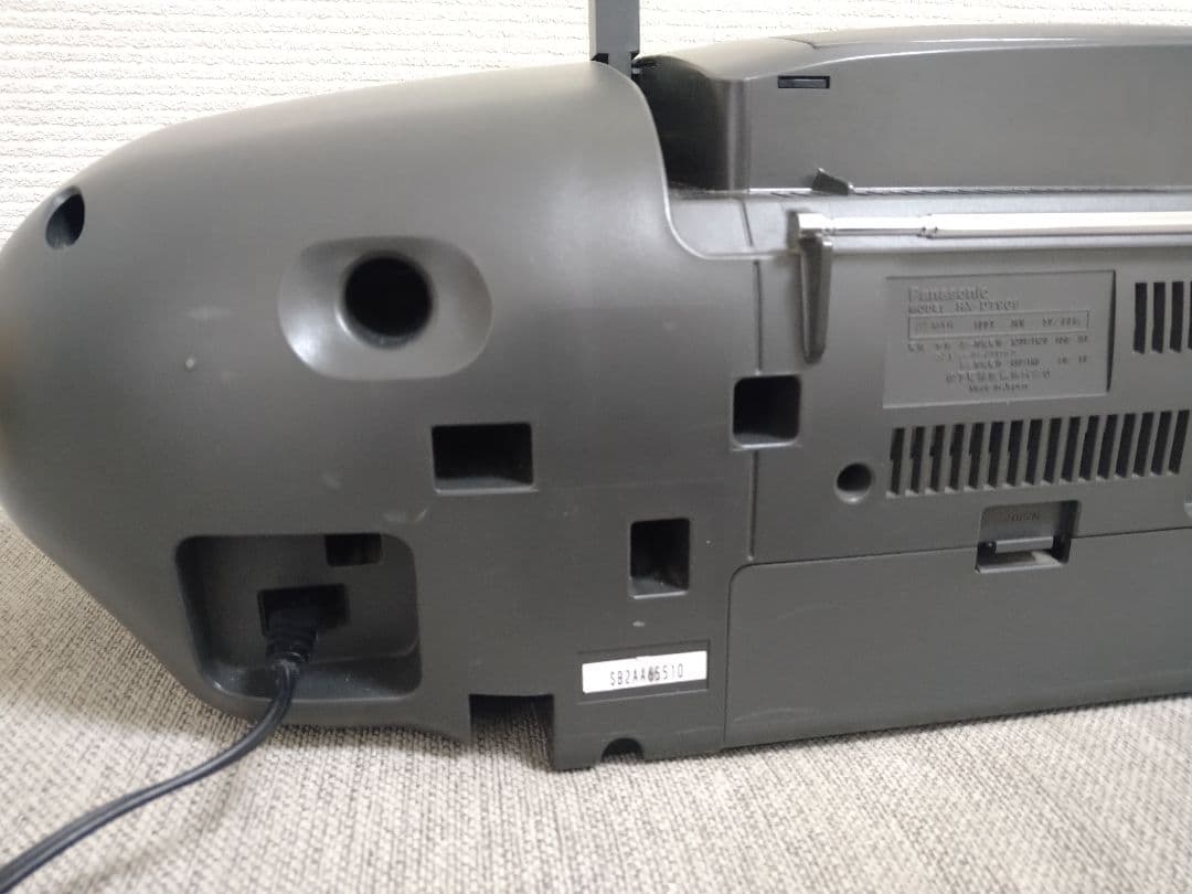 【バブルラジカセ】Panasonic　コブラトップ　RX-DT909　ジャンク
