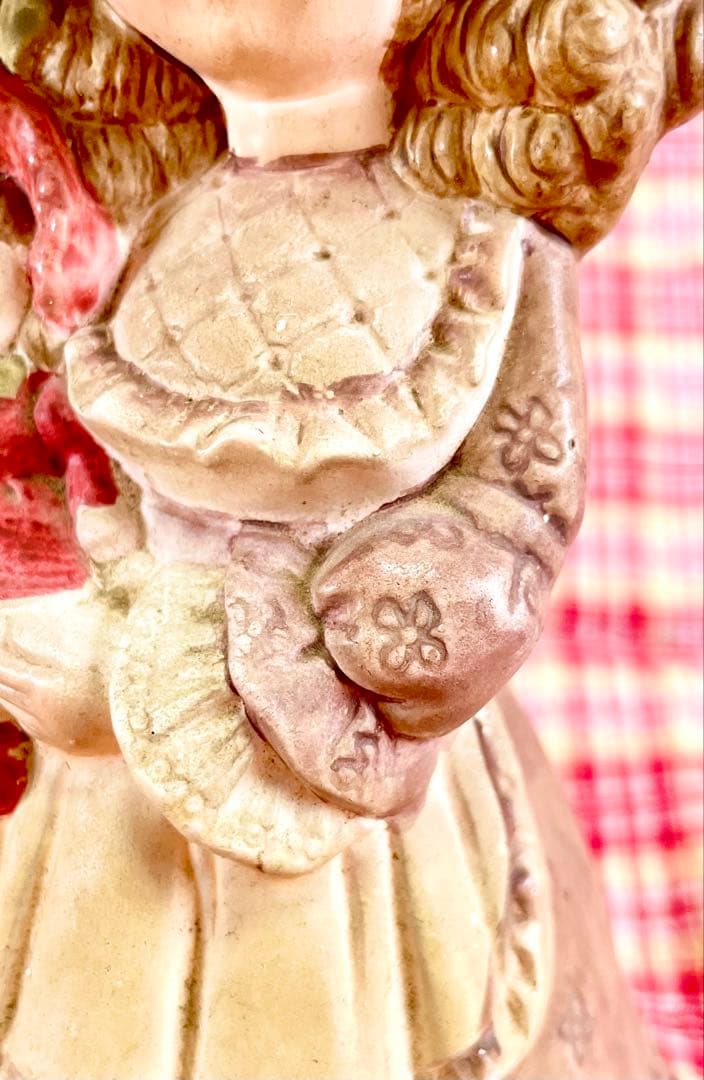 ★ヴィンテージオルゴール フランス人形♪白鳥の湖-情景-♪骨董品