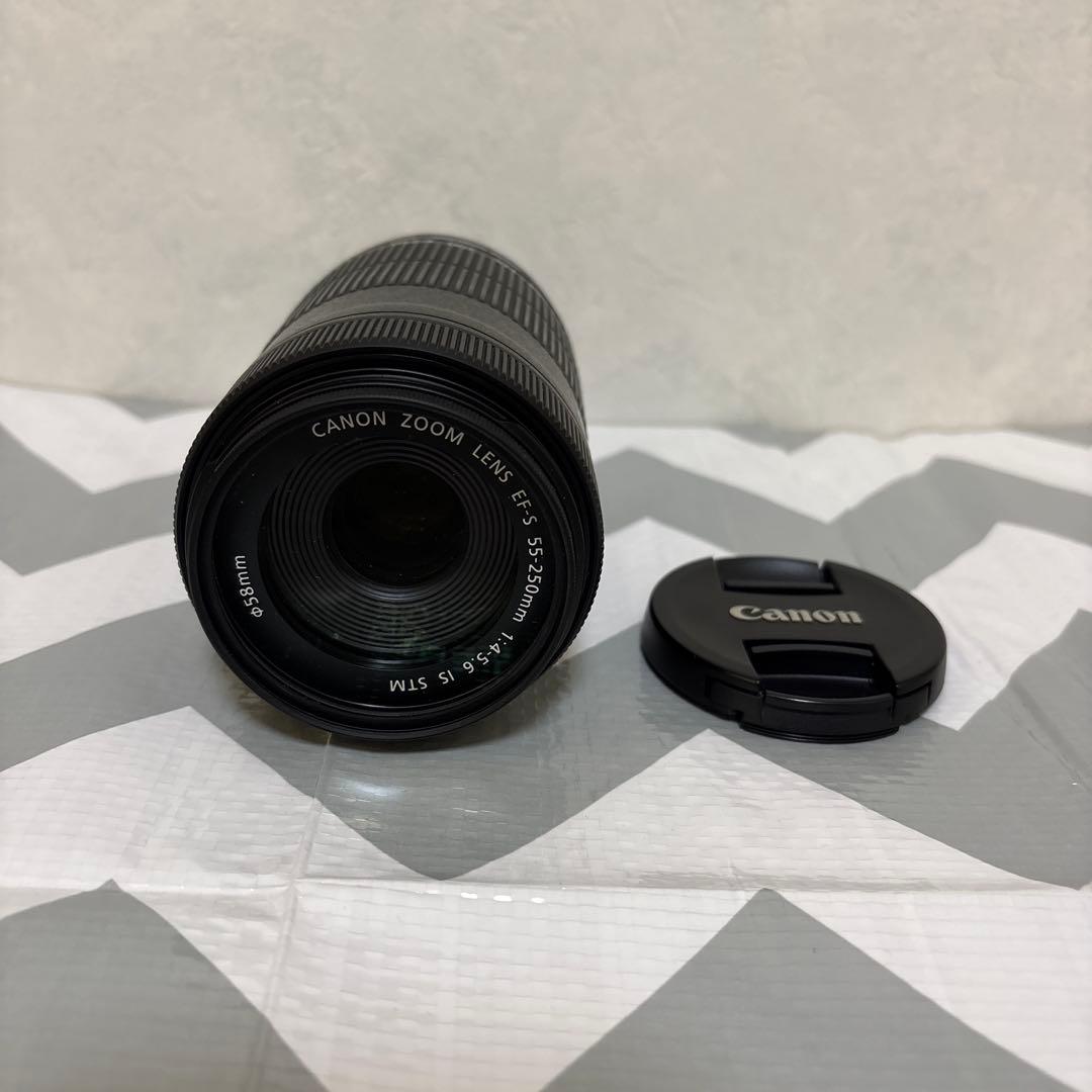 望遠レンズ　Canon EFS 55-250mm
