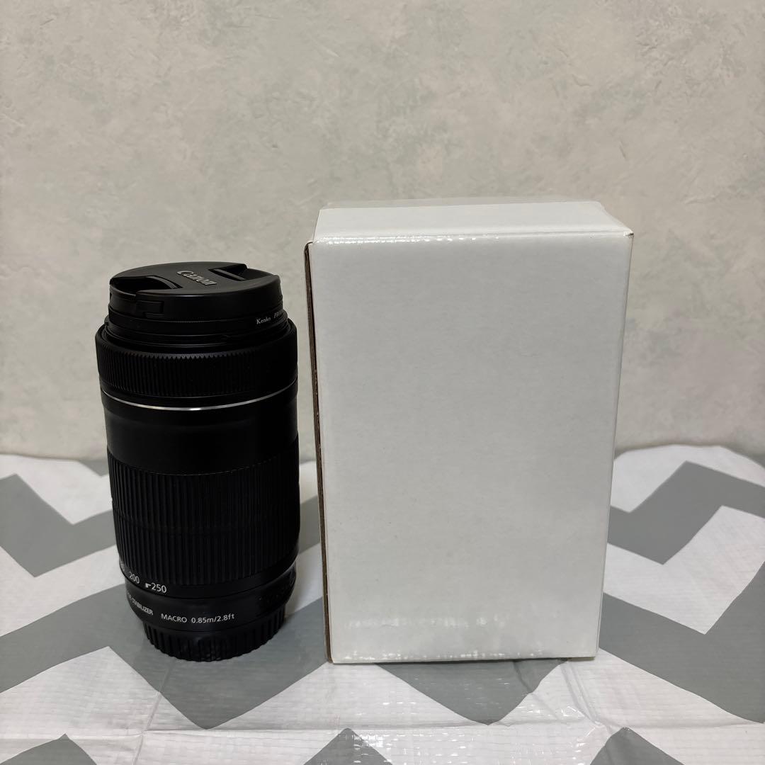 望遠レンズ　Canon EFS 55-250mm