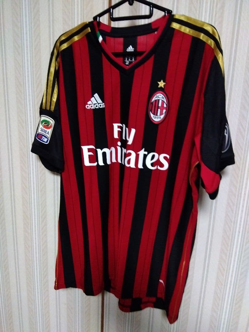 ACミラン　本田圭佑ユニホーム　XLサイズ