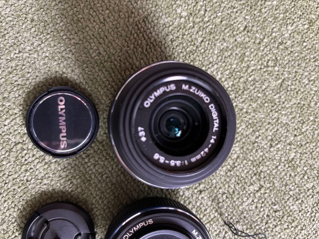 オリンパス ペン ミニ OLYMPUS E-PM1 ミラーレス一眼カメラ セット