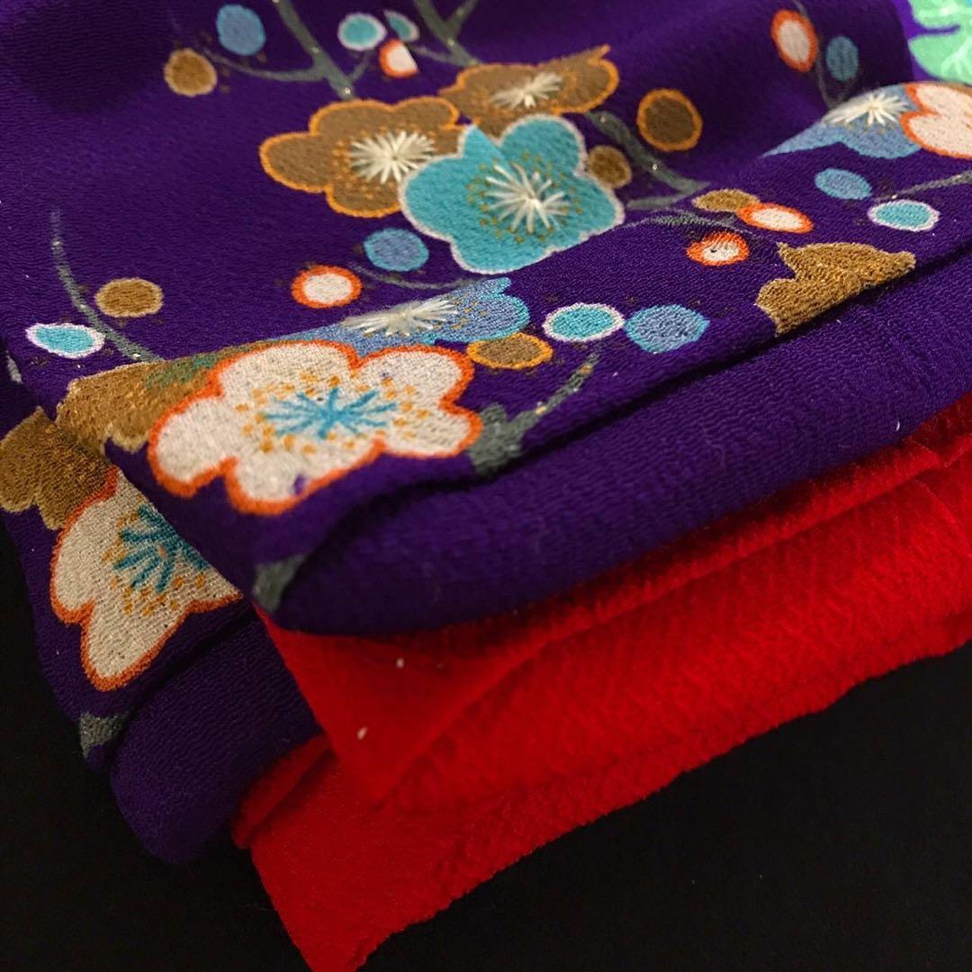 ＊ 市松人形 15号 縮緬 アンティーク 着物 帯 ＊ ドール 人形