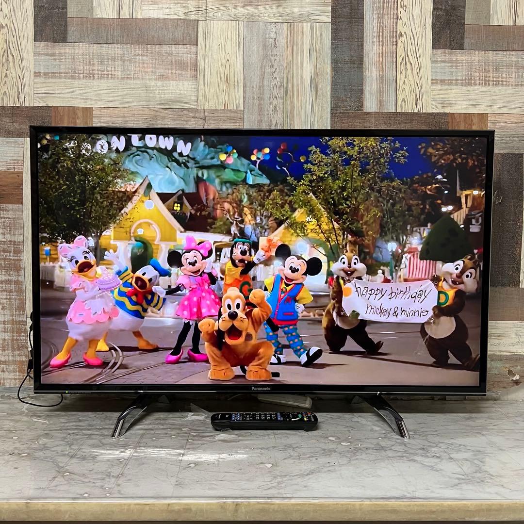 即日受渡❣️全国送料込パナソニック43型4K液晶テレビネット動画アプリ搭載