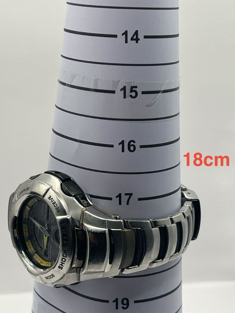 CASIO G-SHOCK ソーラー電波 希少イエロー スーパーイルミネーター