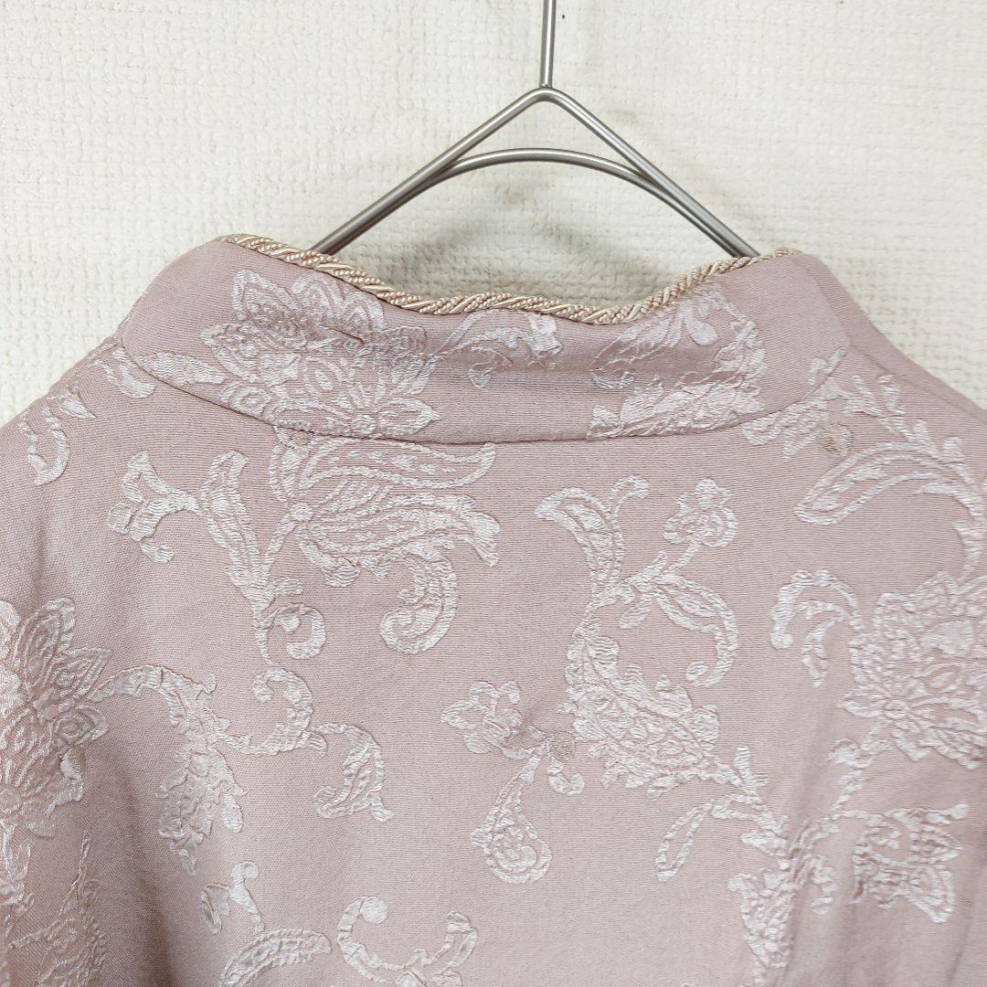 【新品】Christian Dior 花柄コート vintage ピンク　M